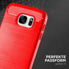 ONEFLOW Shift Case Samsung Galaxy S7 Carbon Optik gebürstet – Weiteres Produktbild 2
