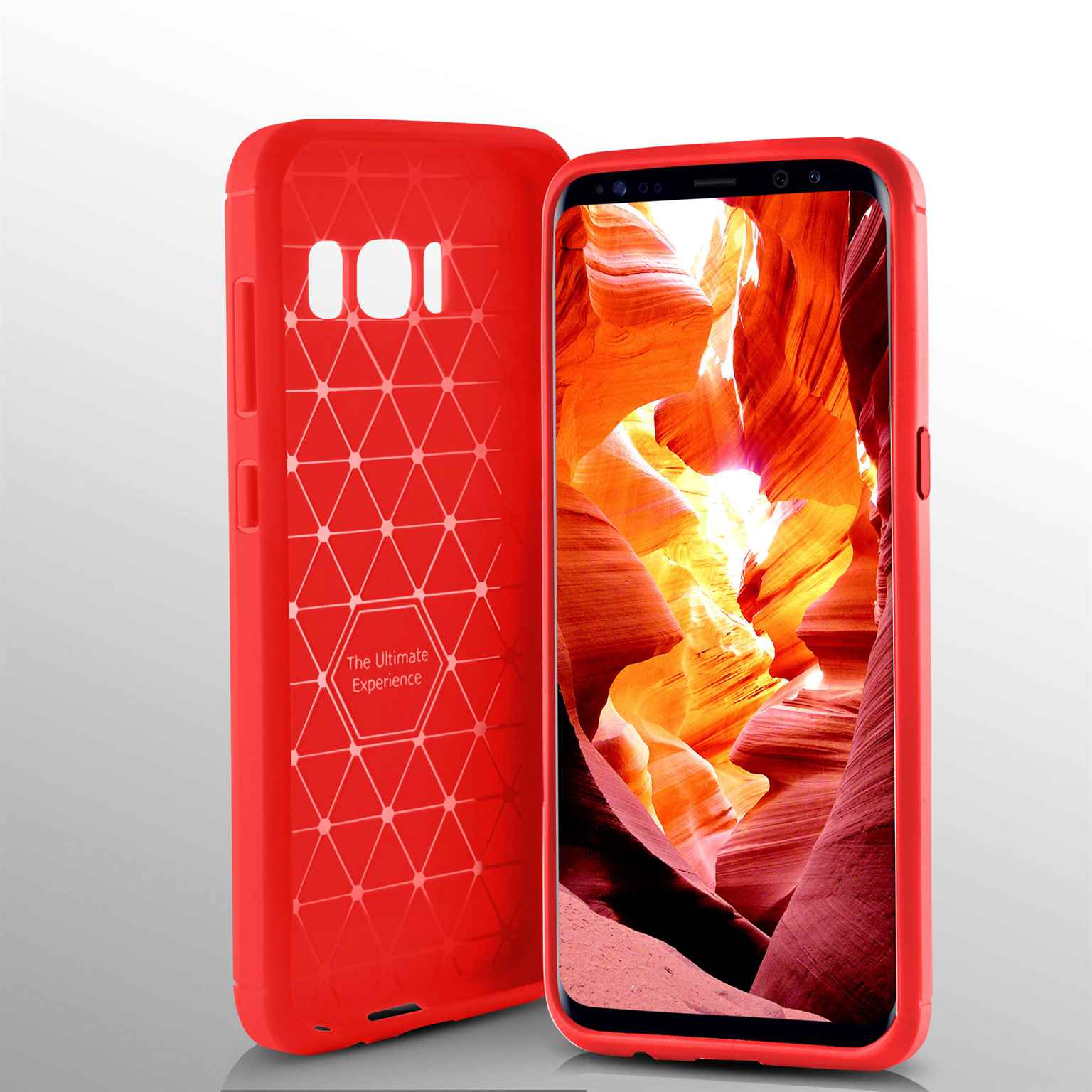ONEFLOW Shift Case Samsung Galaxy S8 Plus Carbon Optik gebürstet – Weiteres Produktbild 2
