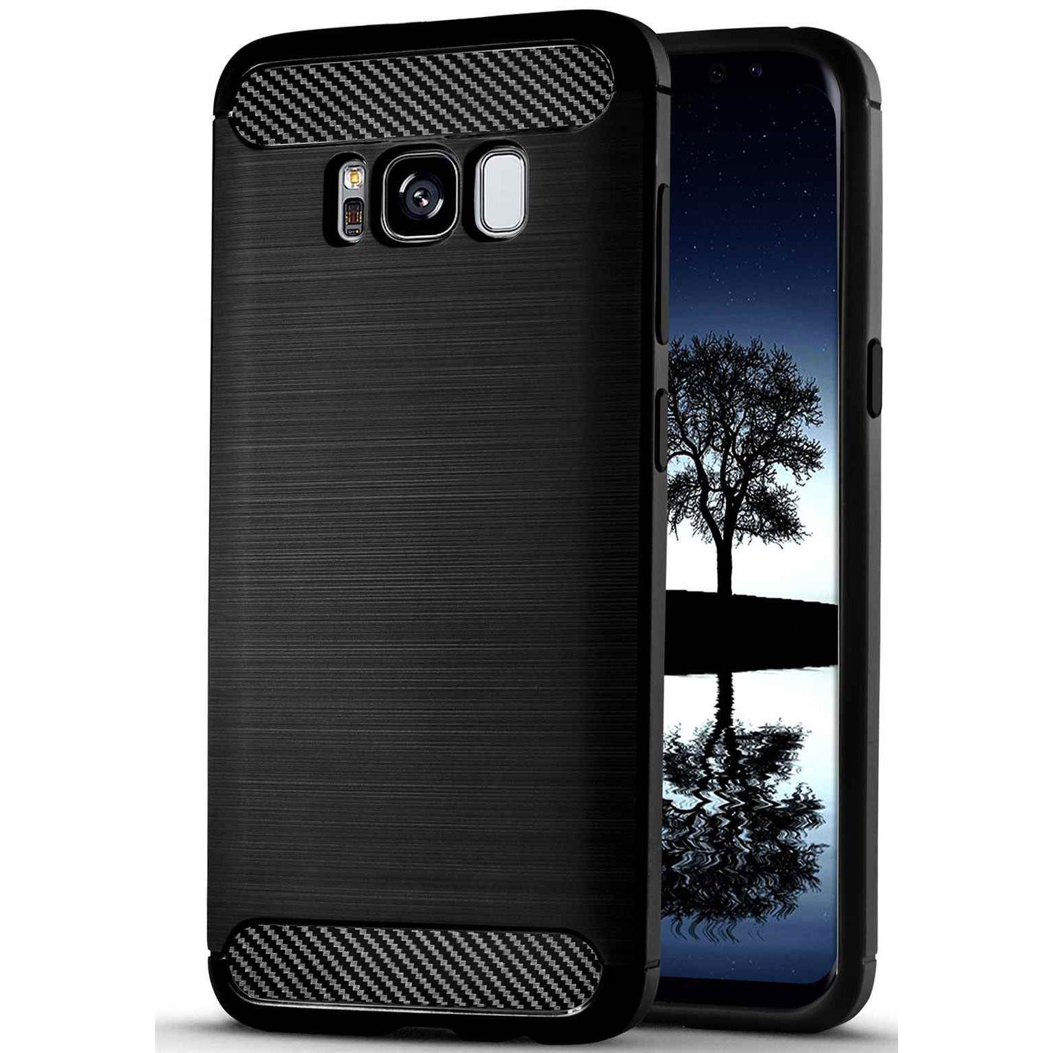 ONEFLOW Shift Case Samsung Galaxy S8 Plus Carbon Optik gebürstet Hauptbild