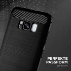 ONEFLOW Shift Case Samsung Galaxy S8 Plus Carbon Optik gebürstet – Produktbild 2