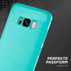 ONEFLOW Shift Case Samsung Galaxy S8 Plus Carbon Optik gebürstet – Produktbild 2