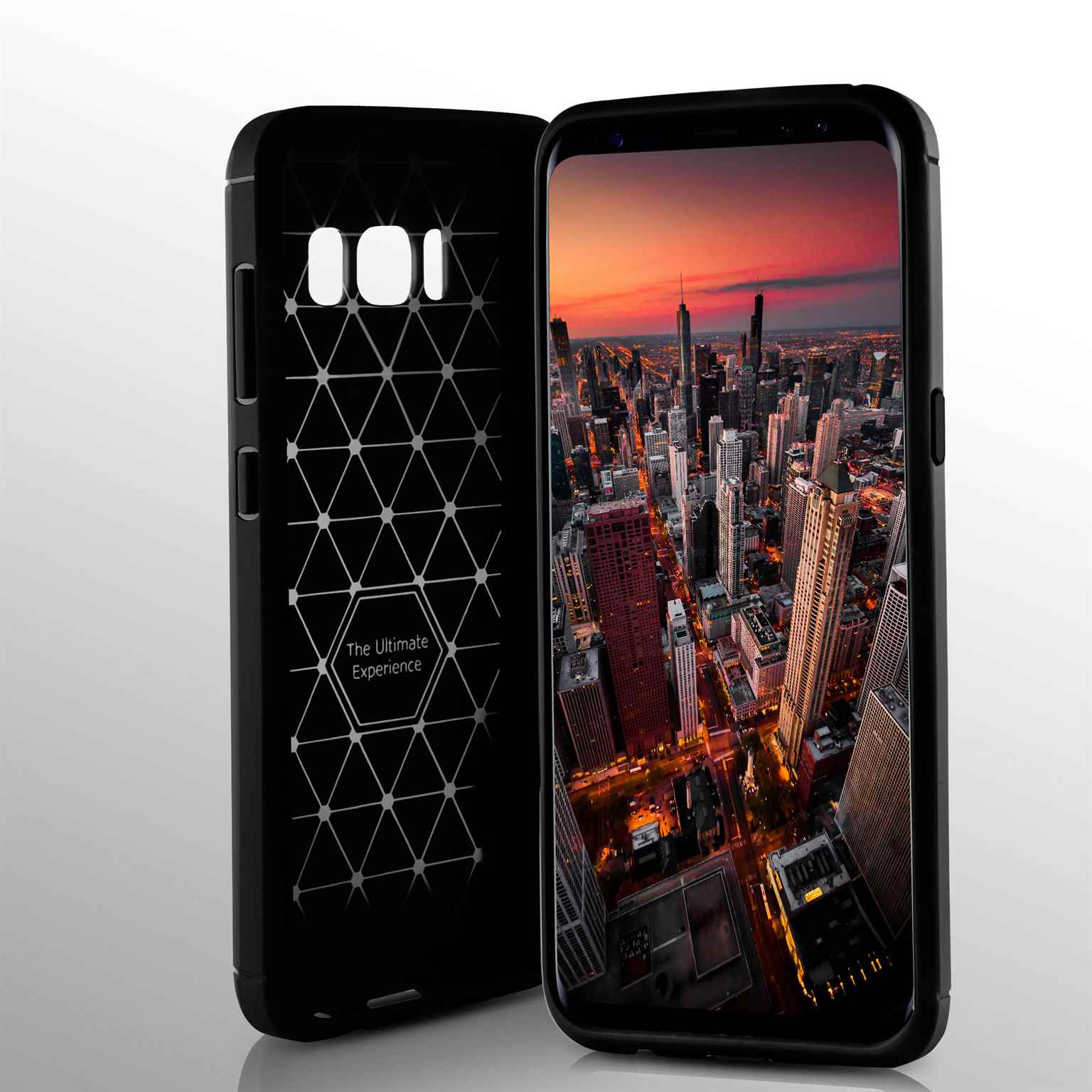 ONEFLOW Shift Case Samsung Galaxy S8 Carbon Optik gebürstet – Weiteres Produktbild 2