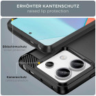 ONEFLOW Shift Case Redmi Note 13 5G Carbon Optik gebürstet – Weiteres Produktbild 2