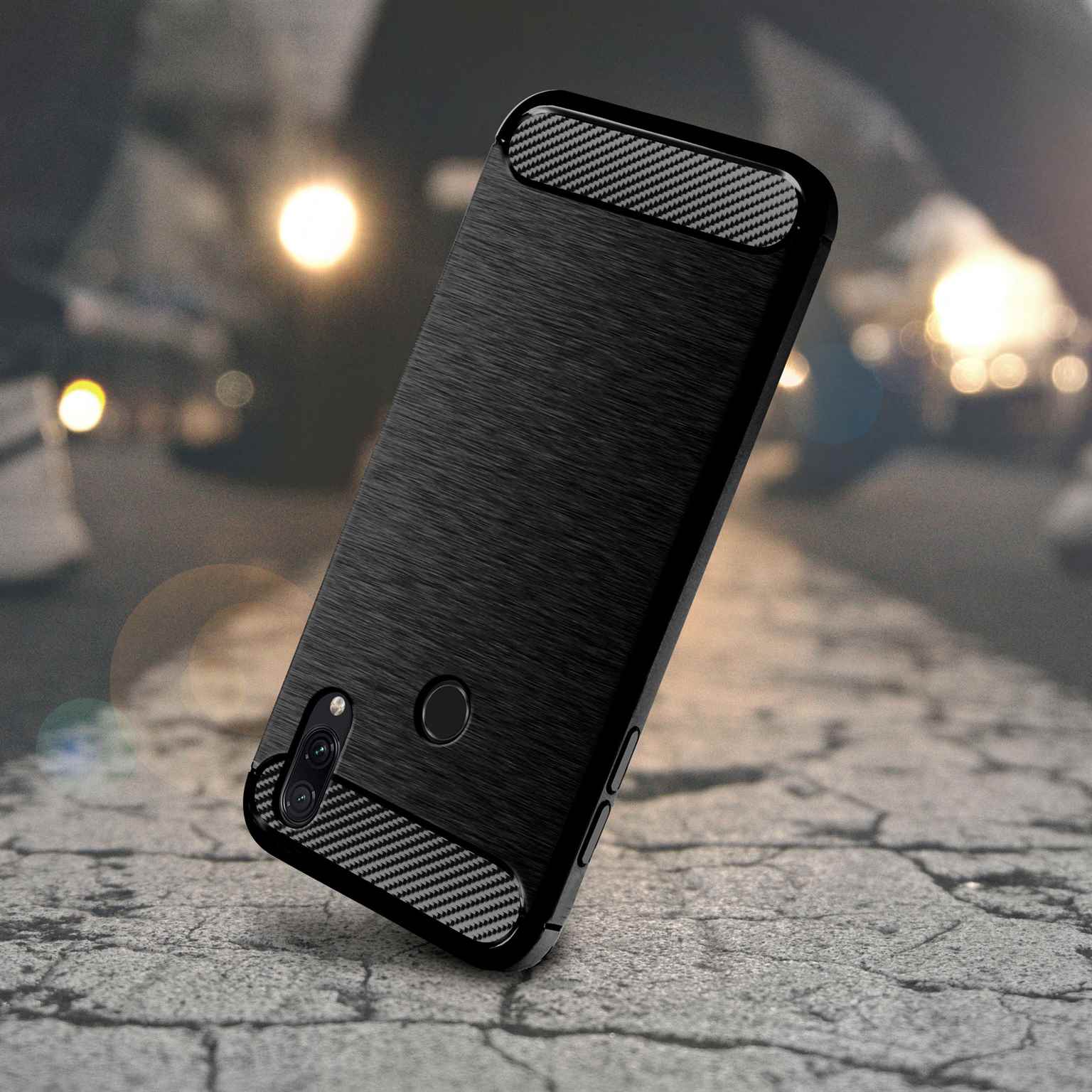 ONEFLOW Shift Case Redmi Note 7 Pro Carbon Optik gebürstet – Weiteres Produktbild 6