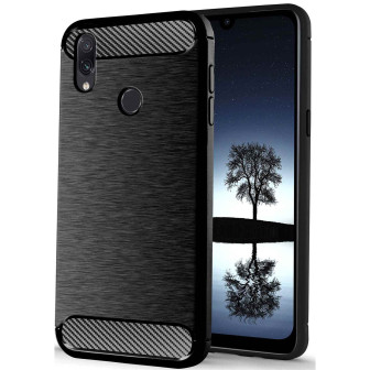 ONEFLOW Shift Case Redmi Note 7 Carbon Optik gebürstet – Drift