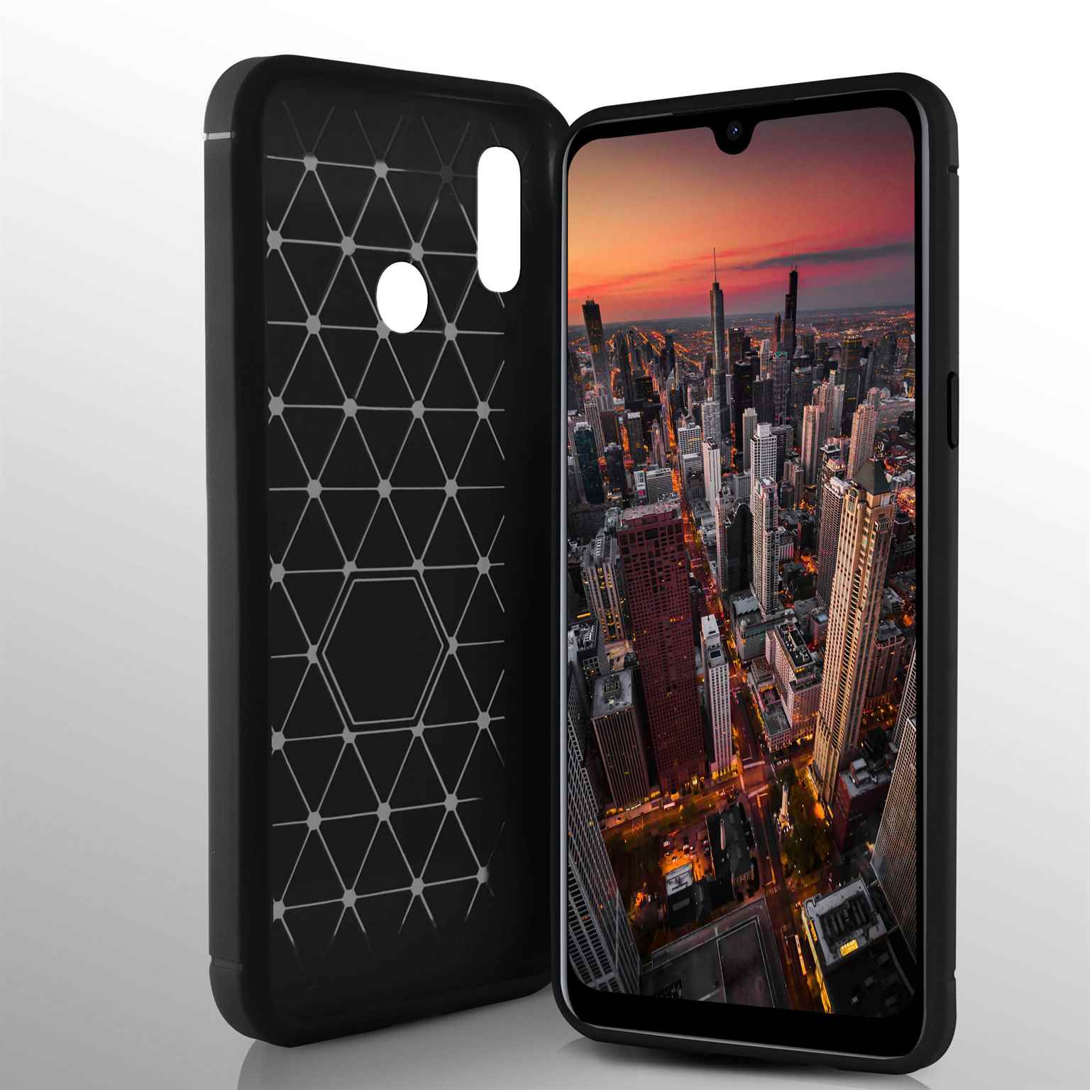 ONEFLOW Shift Case Redmi Note 7S Carbon Optik gebürstet – Weiteres Produktbild 3 ONEFLOW Shift Case Redmi Note 7S Carbon Optik gebürstet – Weiteres Produktbild 3