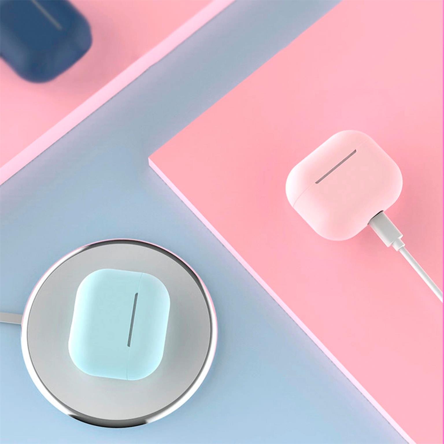 moex Slim Case für AirPods (2. Generation - 2019) – Silikonhülle kompatibel mit MagSafe, Wireless Kopfhörer Schutz – Weiteres Produktbild 1