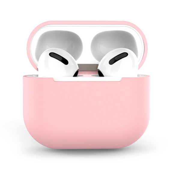 moex Slim Case für AirPods (3. Generation) – Silikonhülle kompatibel mit MagSafe, Wireless Kopfhörer Schutz – Weiteres Produktbild 1