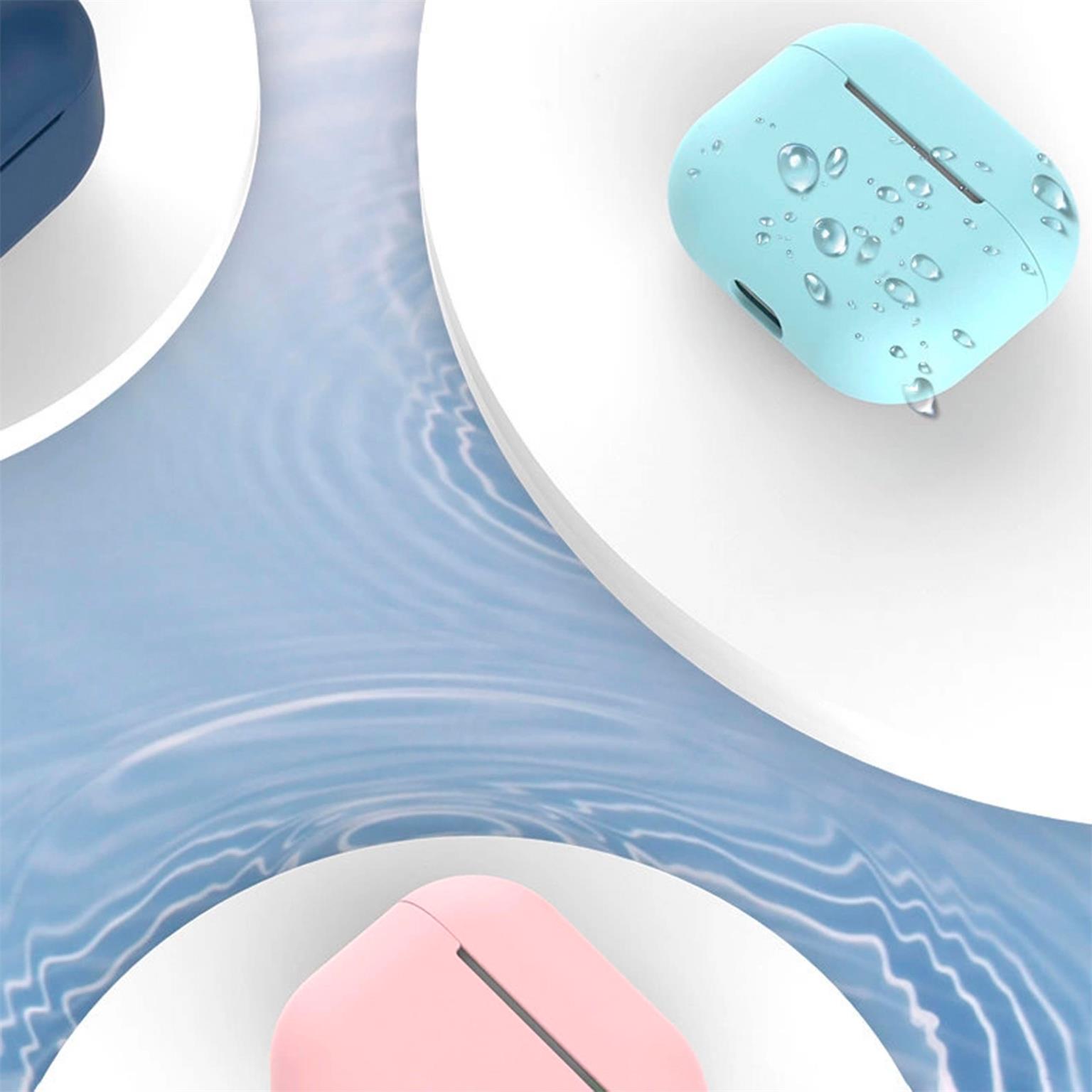 moex Slim Case für AirPods Pro (1. Generation - 2019) – Silikonhülle kompatibel mit MagSafe, Wireless Kopfhörer Schutz – Weiteres Produktbild 3