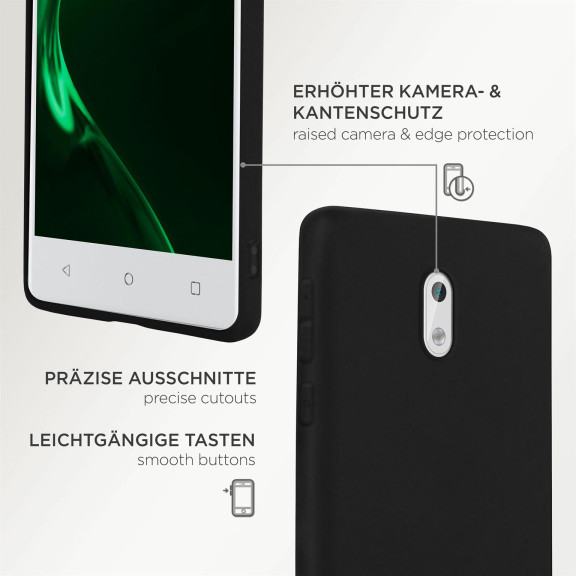 ONEFLOW SlimShield Nokia 3 Hülle minimalistisch – Weiteres Produktbild 3