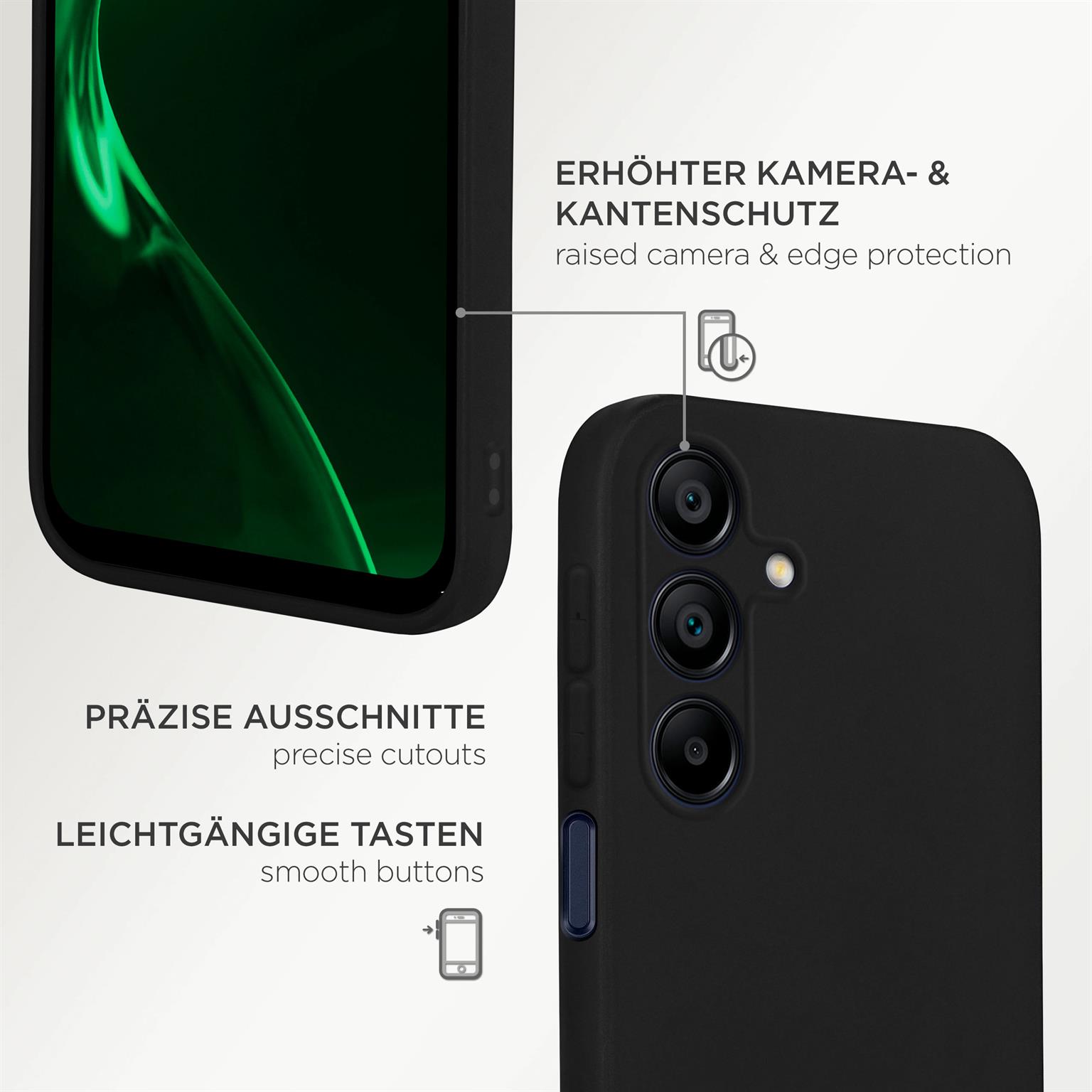 ONEFLOW SlimShield Samsung Galaxy A15 (4G) Hülle minimalistisch – Weiteres Produktbild 3 ONEFLOW SlimShield Samsung Galaxy A15 (4G) Hülle minimalistisch – Weiteres Produktbild 3