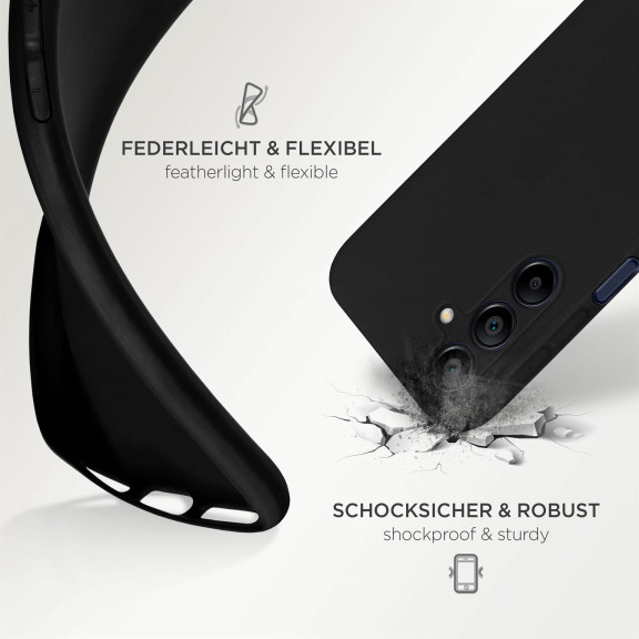 ONEFLOW SlimShield Pro für Samsung Galaxy A15 5G – Handyhülle aus flexiblem TPU, Ultra Slim Case – Weiteres Produktbild 4