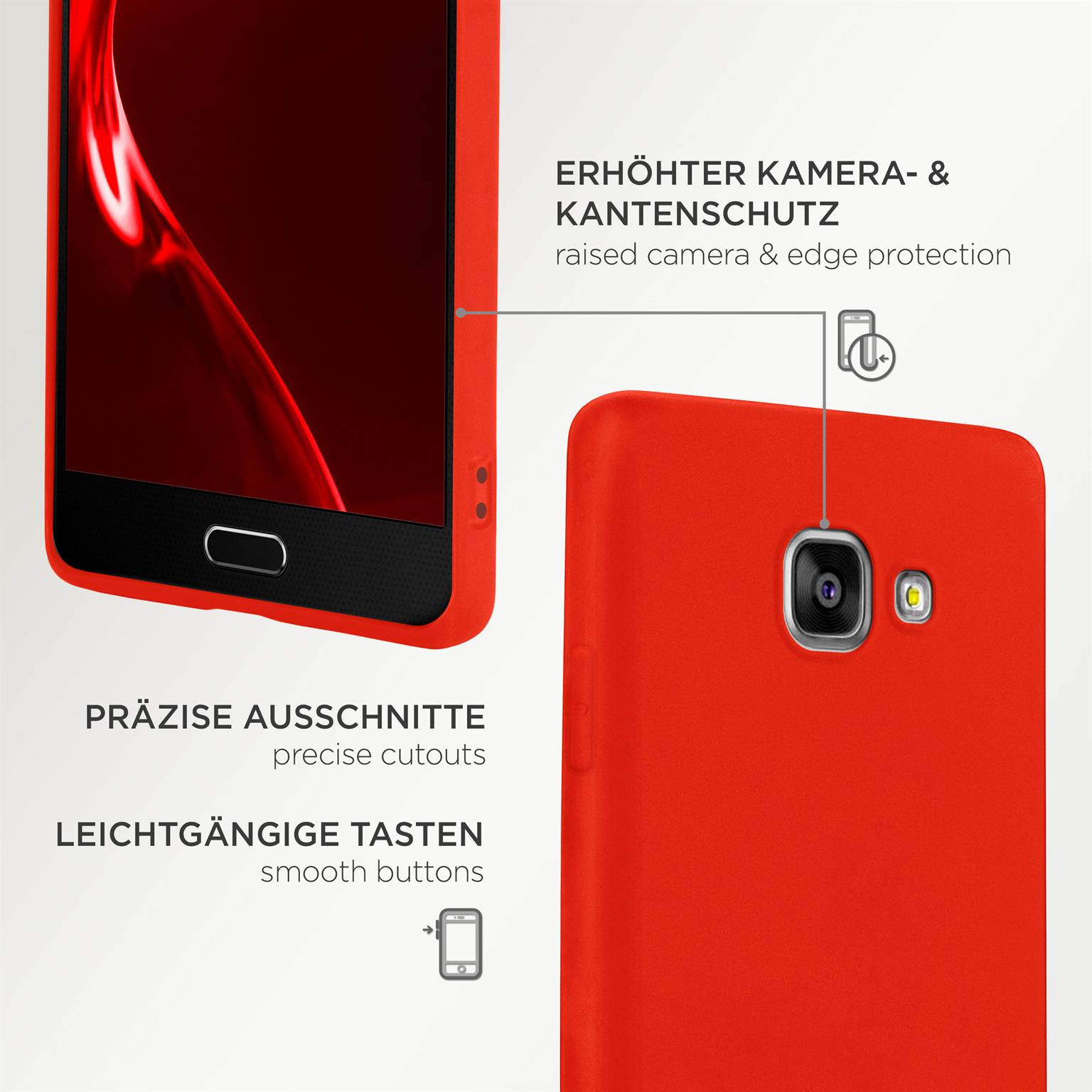 ONEFLOW SlimShield Samsung Galaxy A7 (2016) Hülle minimalistisch – Weiteres Produktbild 2