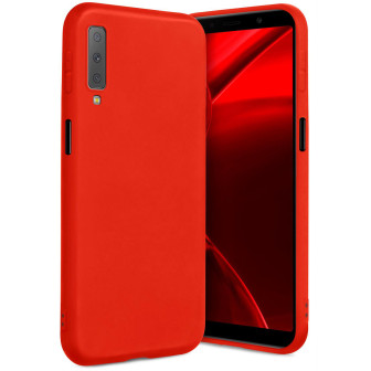 ONEFLOW SlimShield Samsung Galaxy A7 (2018) Hülle minimalistisch – Red ONEFLOW SlimShield Samsung Galaxy A7 (2018) Hülle minimalistisch – Red