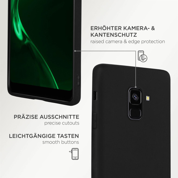 ONEFLOW SlimShield Samsung Galaxy A8 (2018) Hülle minimalistisch – Weiteres Produktbild 3