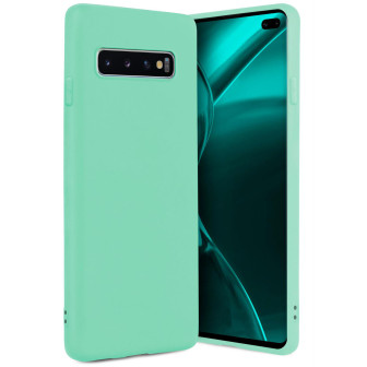 ONEFLOW SlimShield Samsung Galaxy S10 Plus Hülle minimalistisch – Cyan ONEFLOW SlimShield Samsung Galaxy S10 Plus Hülle minimalistisch – Cyan