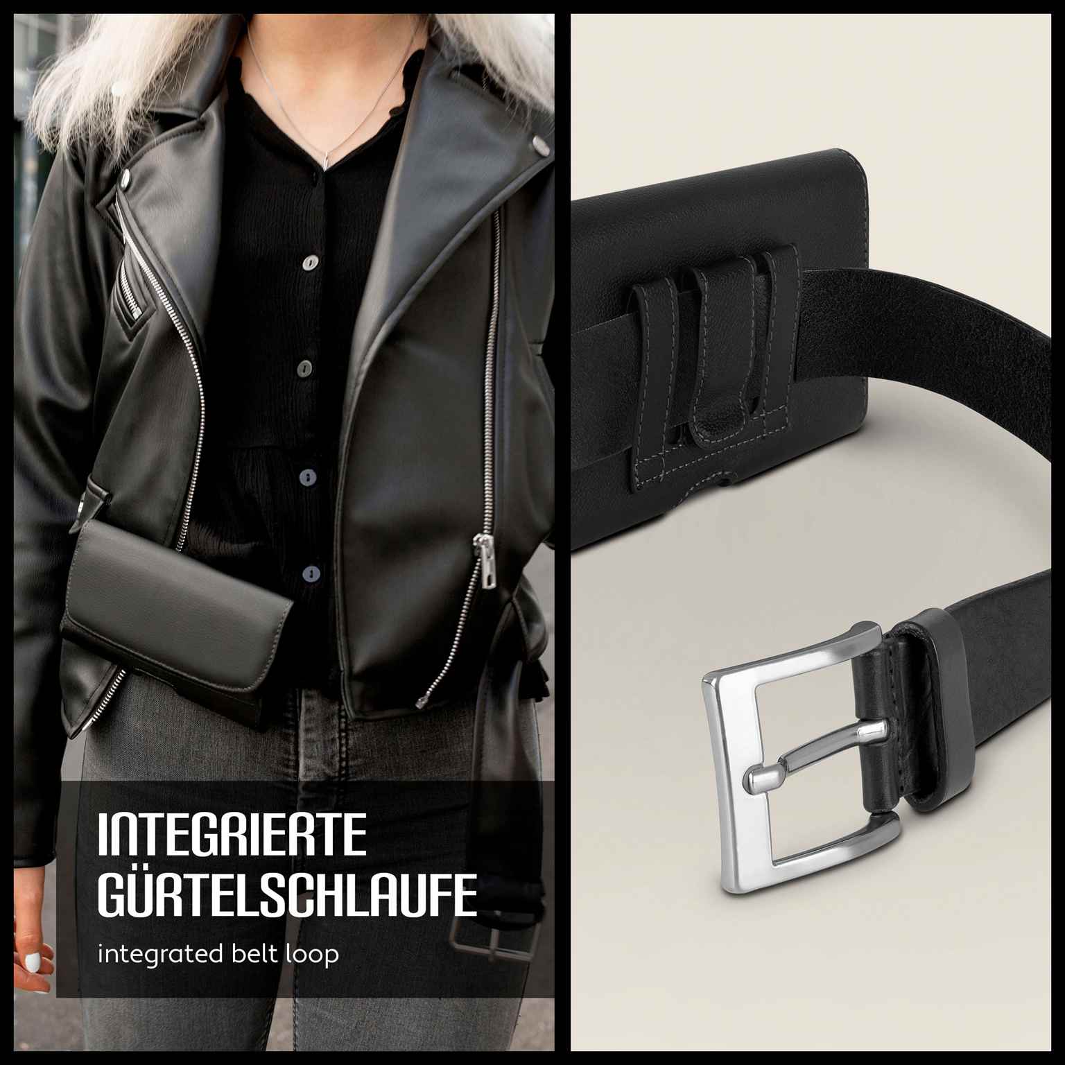 moex Snap Bag Xiaomi 13T Pro Handytasche Gürtel Leder Optik – Weiteres Produktbild 6 moex Snap Bag Xiaomi 13T Pro Handytasche Gürtel Leder Optik – Weiteres Produktbild 6