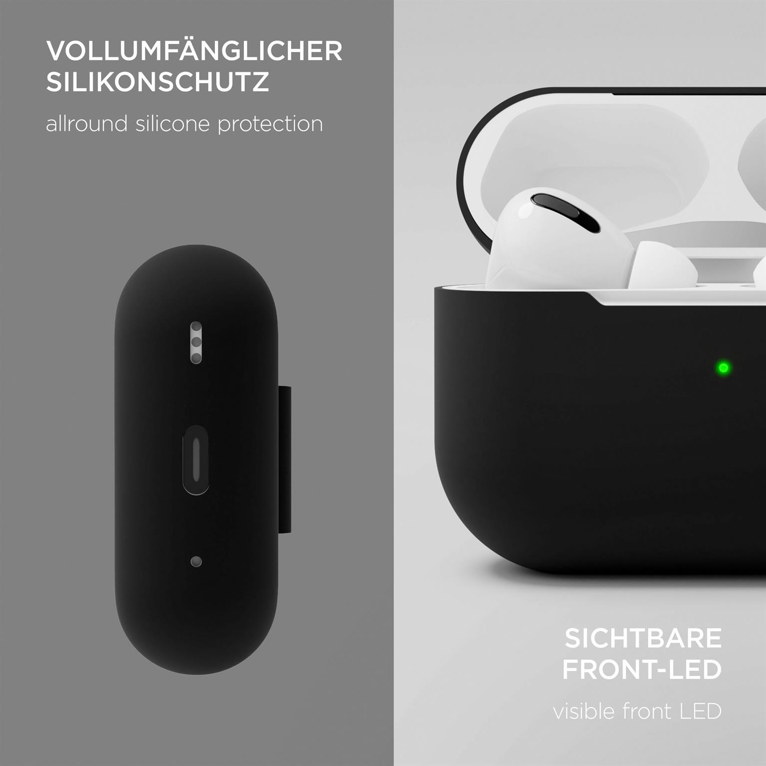 ONEFLOW Soft Case AirPods Pro 1 Silikonhülle weich – Weiteres Produktbild 2 ONEFLOW Soft Case AirPods Pro 1 Silikonhülle weich – Weiteres Produktbild 2