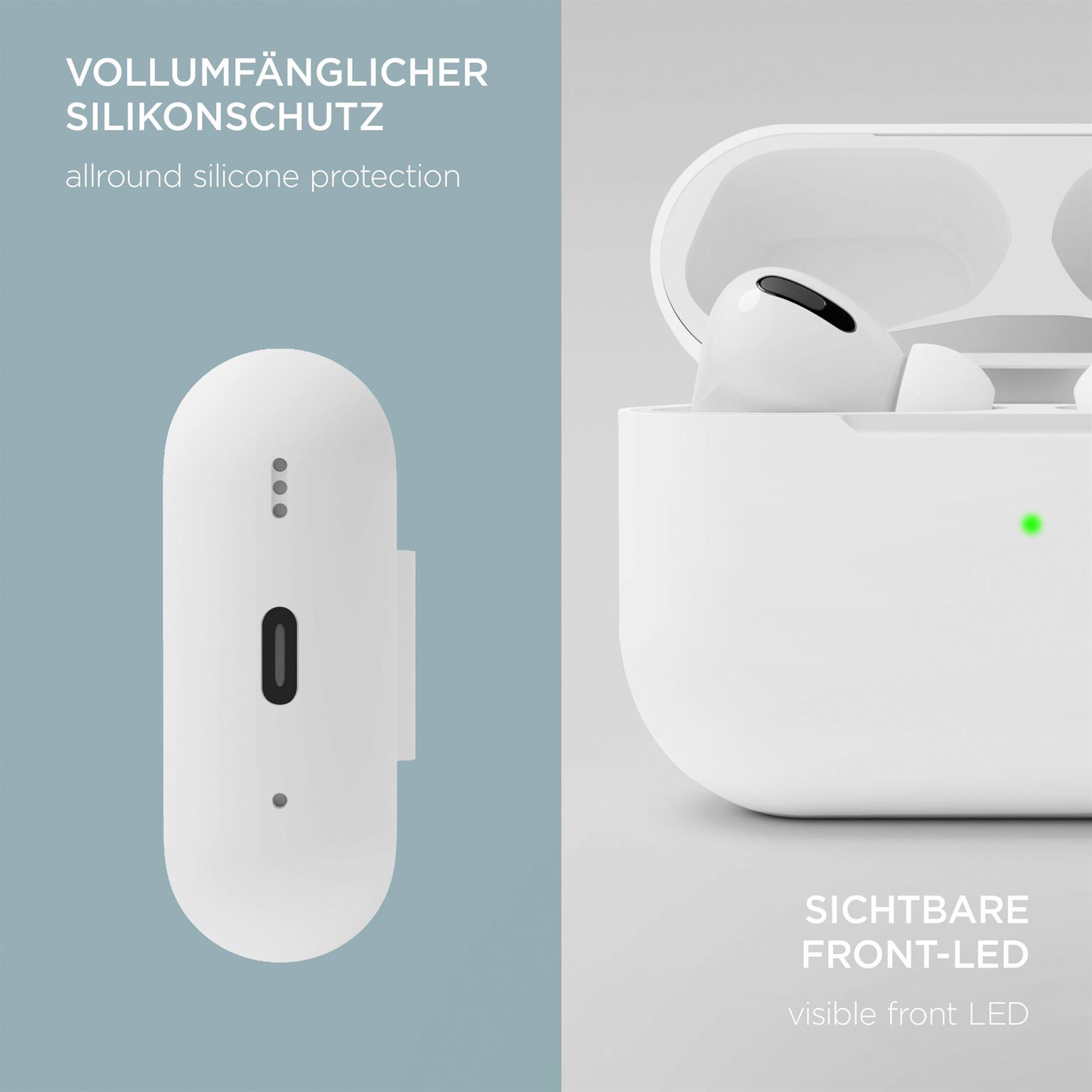 ONEFLOW Soft Case AirPods Pro 1 Silikonhülle weich – Weiteres Produktbild 2 ONEFLOW Soft Case AirPods Pro 1 Silikonhülle weich – Weiteres Produktbild 2