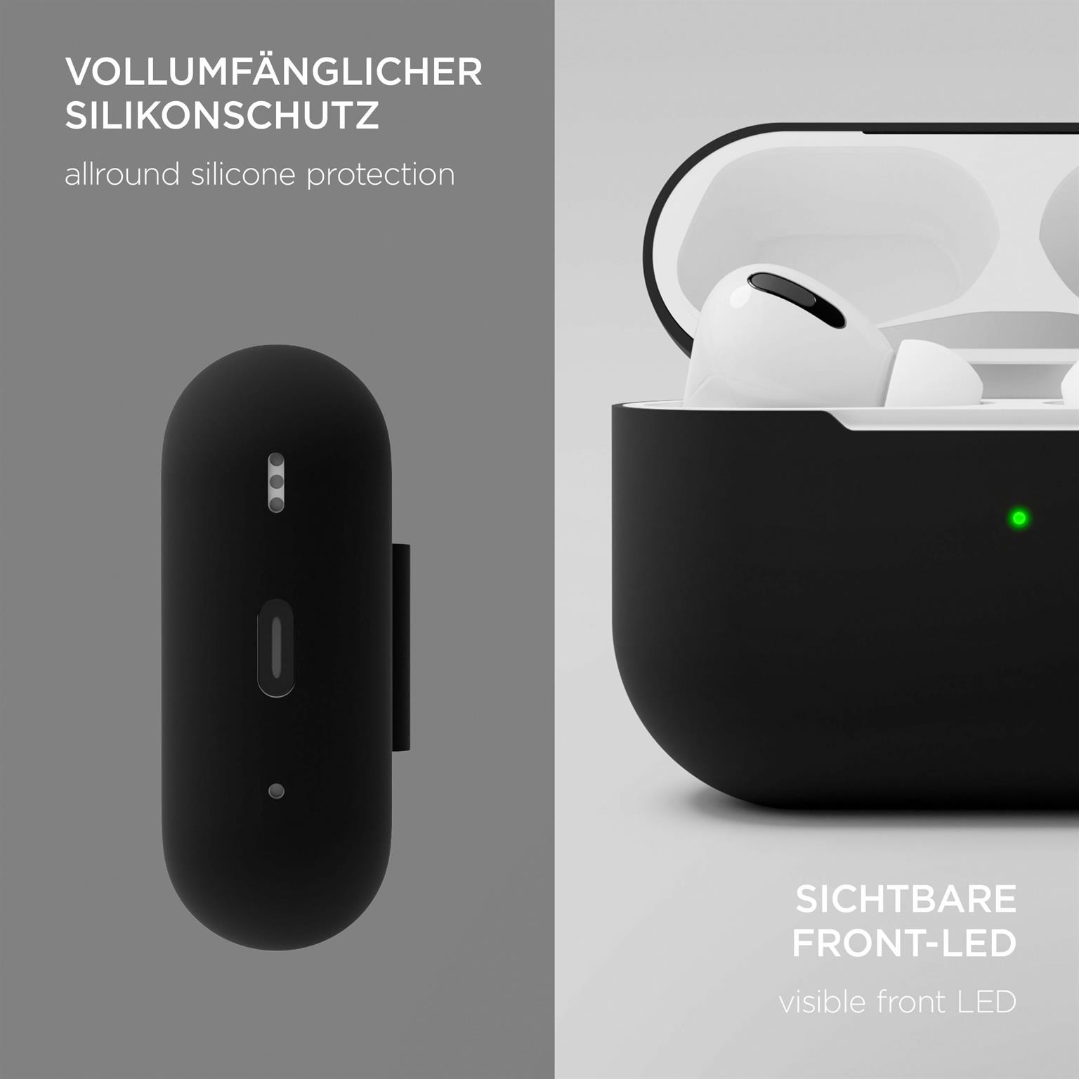 ONEFLOW Soft Case AirPods Pro 2 Silikonhülle weich – Weiteres Produktbild 2 ONEFLOW Soft Case AirPods Pro 2 Silikonhülle weich – Weiteres Produktbild 2