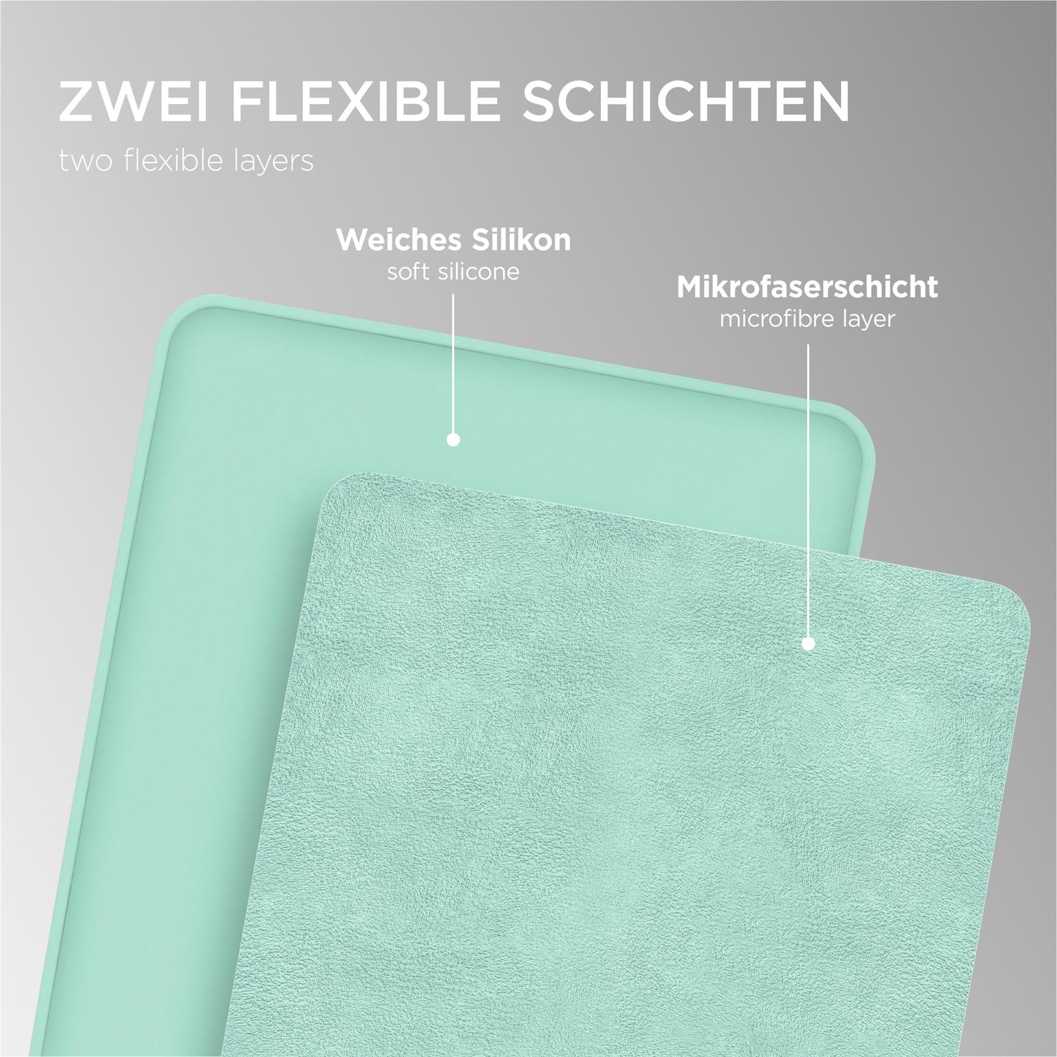 ONEFLOW Soft Case iPad 8 (2020) Silikonhülle weich – Weiteres Produktbild 2