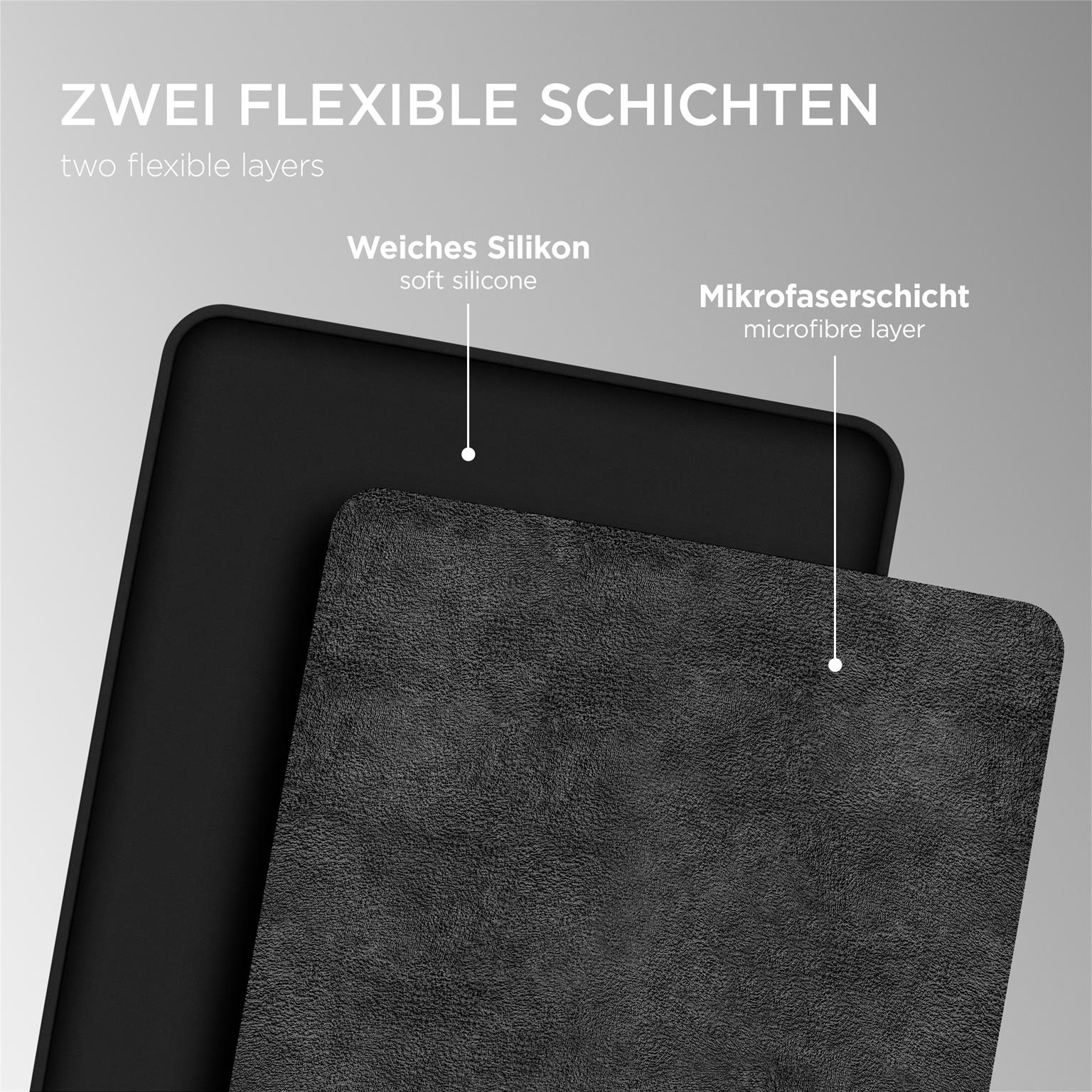 ONEFLOW Soft Case iPad Pro 11 (2018) Silikonhülle weich – Weiteres Produktbild 2