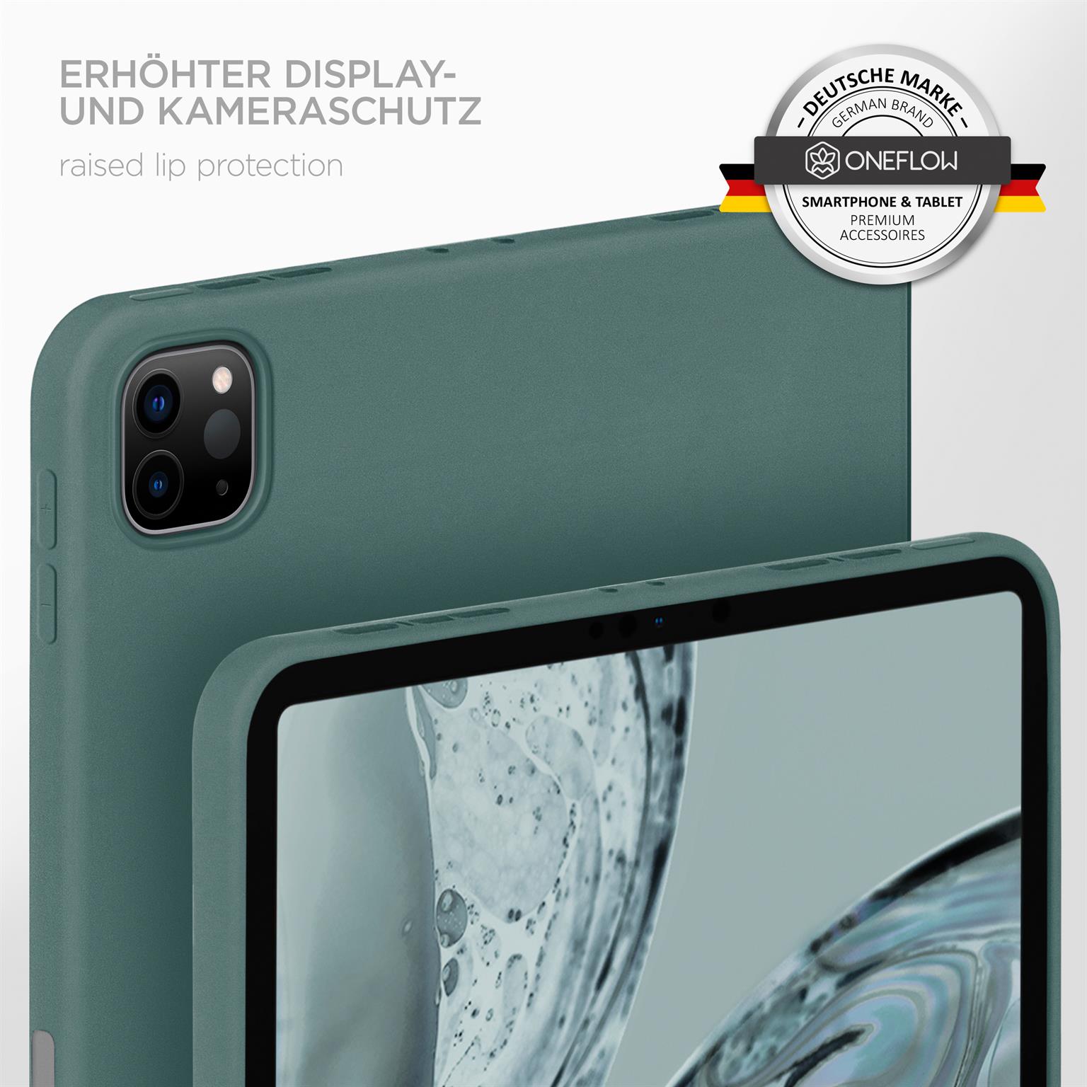 ONEFLOW Soft Case iPad Pro 12.9 (2022) Silikonhülle weich – Weiteres Produktbild 3