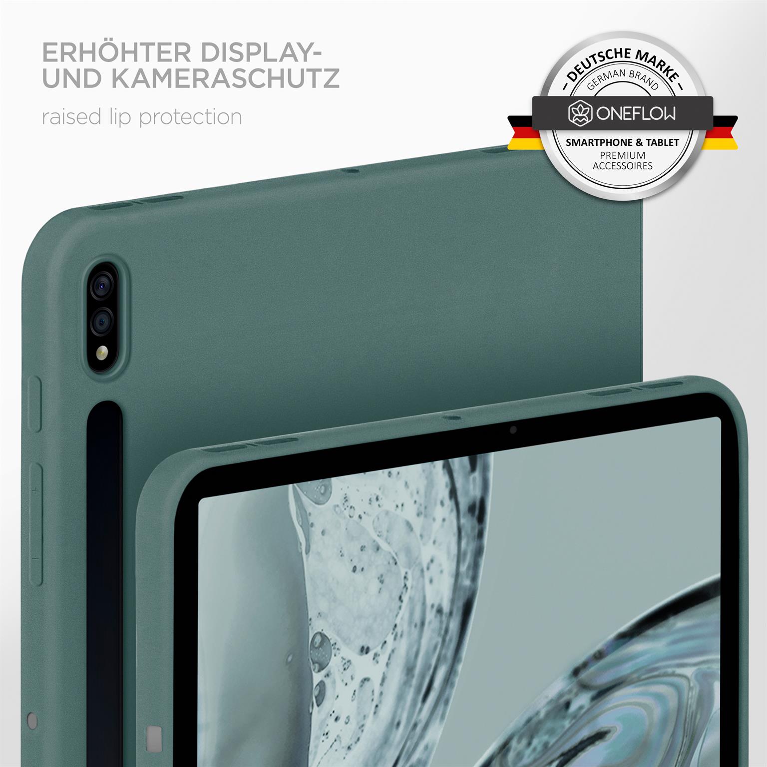 ONEFLOW Soft Case Samsung Galaxy Tab S7 Plus Silikonhülle weich – Weiteres Produktbild 3