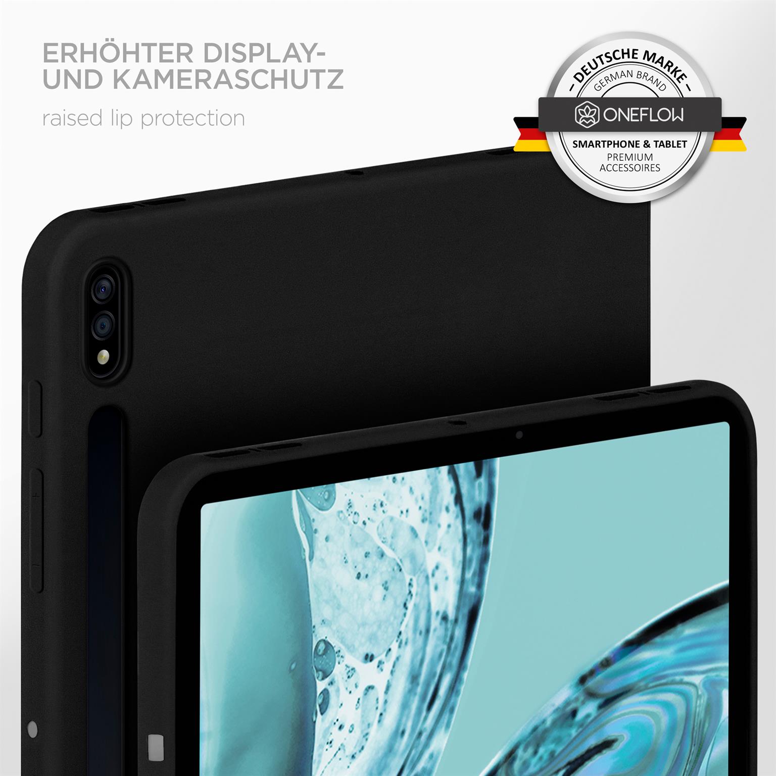 ONEFLOW Soft Case Samsung Galaxy Tab S7 Plus Silikonhülle weich – Weiteres Produktbild 3