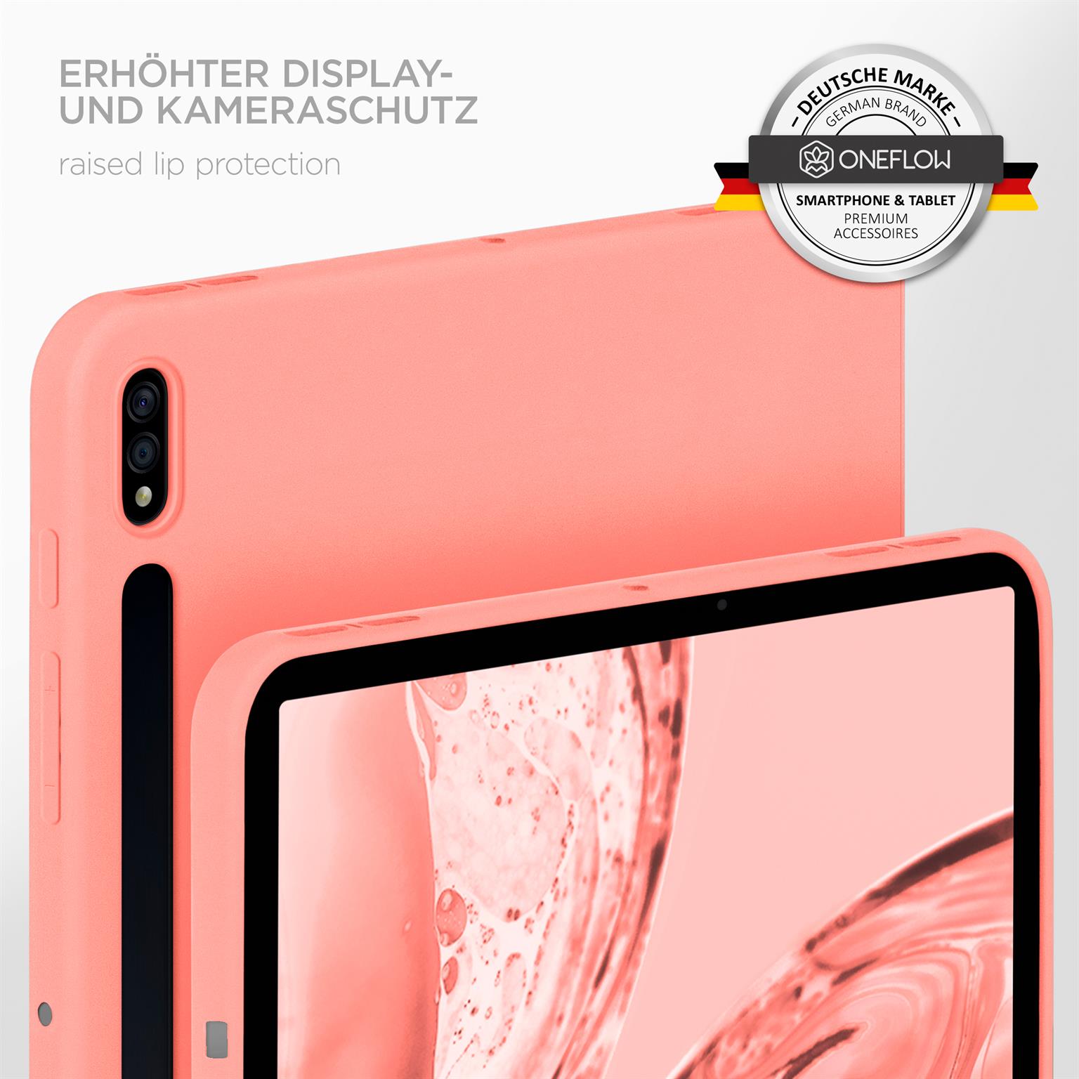 ONEFLOW Soft Case Samsung Galaxy Tab S8 Plus Silikonhülle weich – Weiteres Produktbild 3