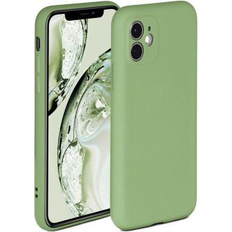 ONEFLOW Soft Case iPhone 11 mit Kameraschutz – Bambusgrün ONEFLOW Soft Case iPhone 11 mit Kameraschutz – Bambusgrün