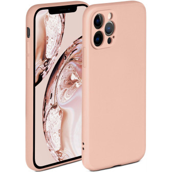 ONEFLOW ONEFLOW Soft Case iPhone 12 Pro Max mit Kameraschutz – Sand Rosé