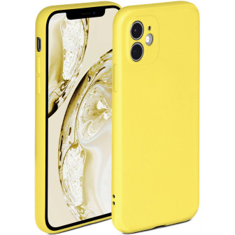 ONEFLOW ONEFLOW Soft Case iPhone 12 mit Kameraschutz – Melonengelb