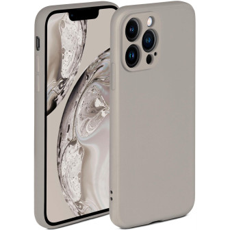 ONEFLOW ONEFLOW Soft Case iPhone 13 Pro Max mit Kameraschutz – Taupe