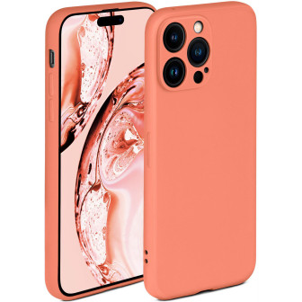 ONEFLOW ONEFLOW Soft Case iPhone 14 Pro Max mit Kameraschutz – Papaya