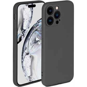 ONEFLOW ONEFLOW Soft Case iPhone 14 Pro mit Kameraschutz – Anthrazit