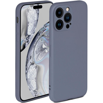 ONEFLOW ONEFLOW Soft Case iPhone 14 Pro mit Kameraschutz – Lavendelgrau