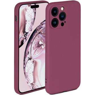 ONEFLOW ONEFLOW Soft Case iPhone 14 Pro mit Kameraschutz – Pflaume