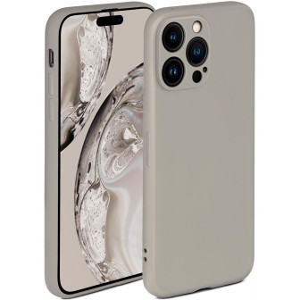 ONEFLOW ONEFLOW Soft Case iPhone 14 Pro mit Kameraschutz – Taupe