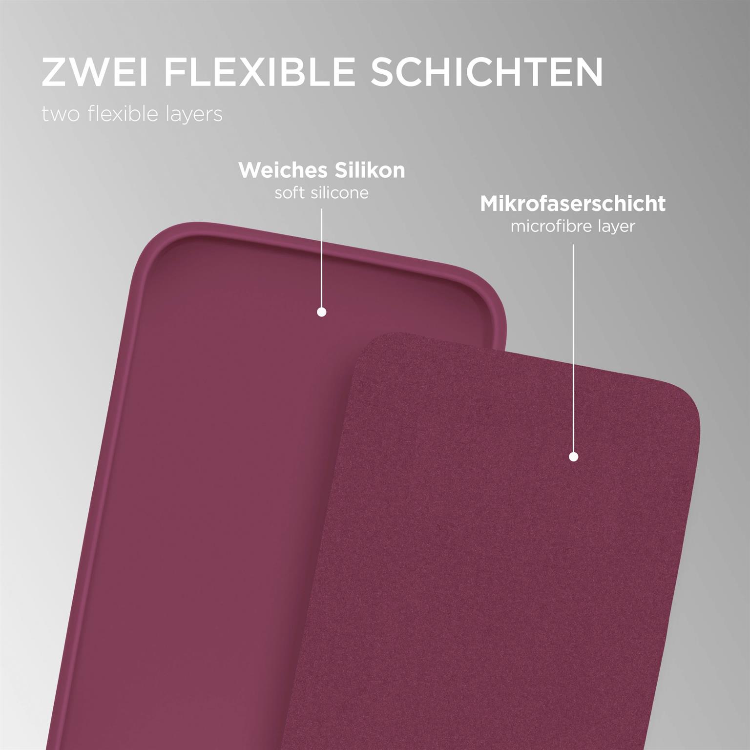 ONEFLOW Soft Case iPhone 15 Pro mit Kameraschutz – Weiteres Produktbild 2