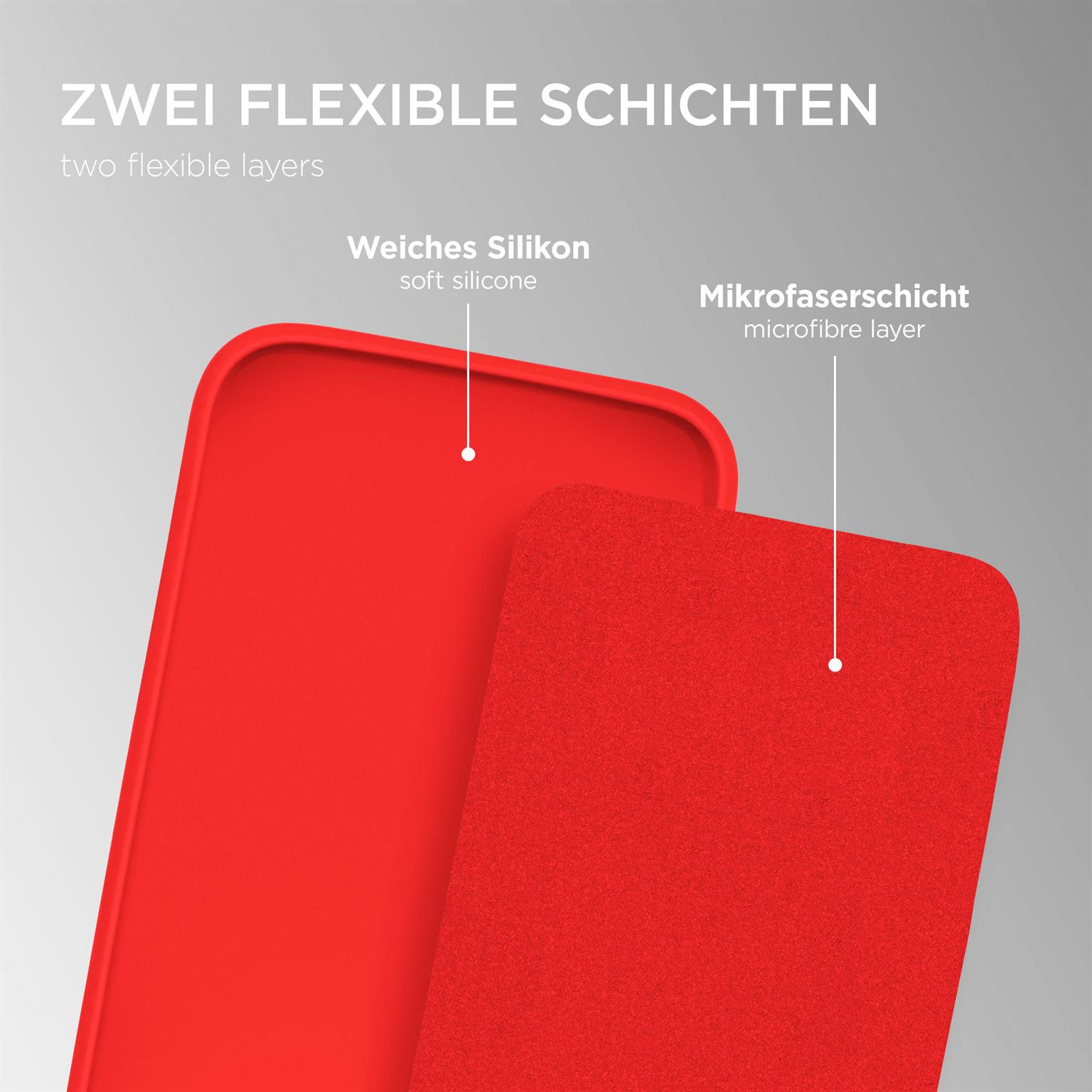 ONEFLOW Soft Case iPhone 15 Pro mit Kameraschutz – Weiteres Produktbild 2