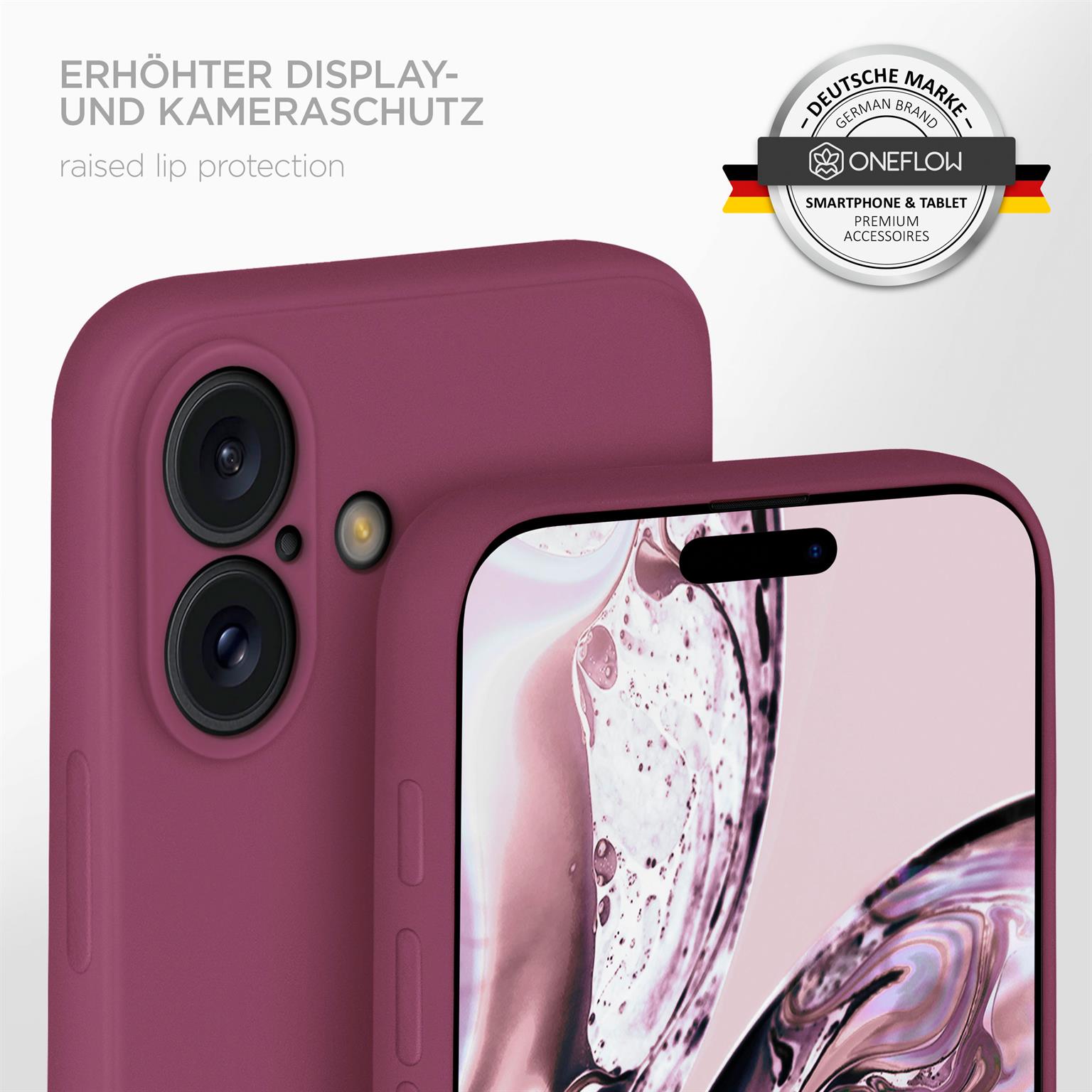 ONEFLOW Soft Case iPhone 16 Plus mit Kameraschutz – Weiteres Produktbild 3