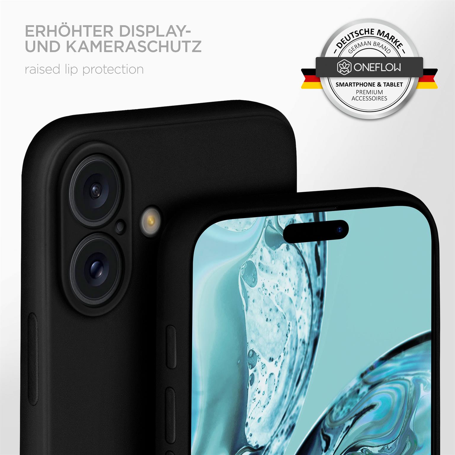 ONEFLOW Soft Case iPhone 16 Plus mit Kameraschutz – Weiteres Produktbild 3