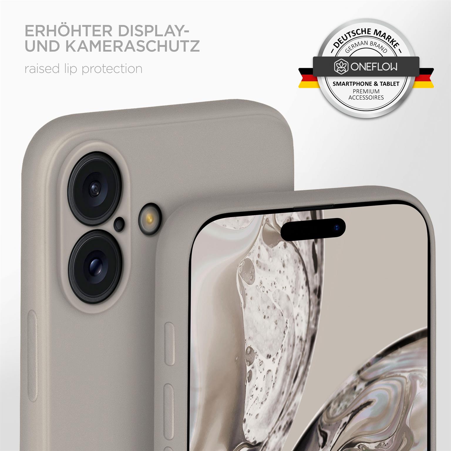 ONEFLOW Soft Case iPhone 16 Plus mit Kameraschutz – Weiteres Produktbild 3