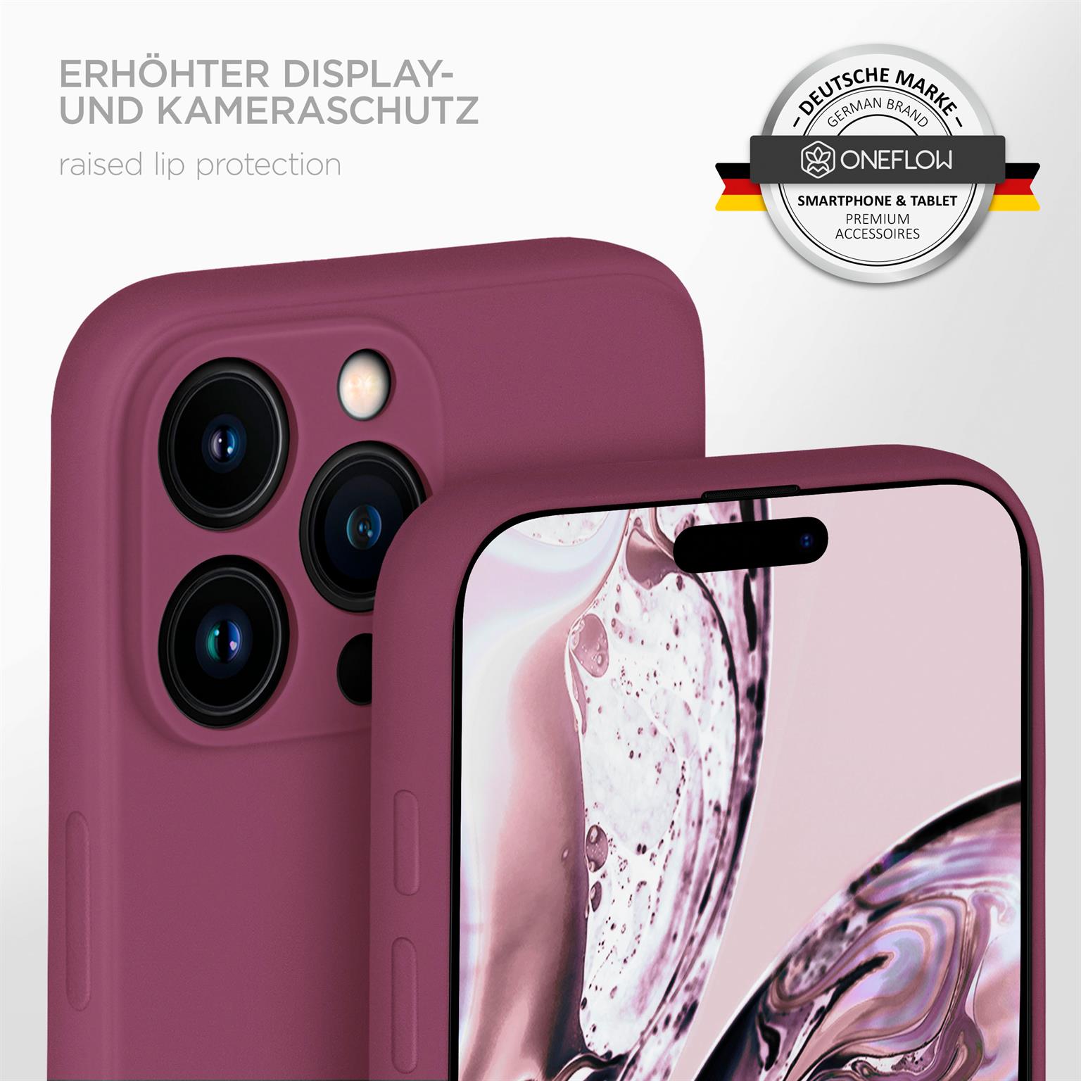 ONEFLOW Soft Case iPhone 16 Pro Max mit Kameraschutz – Weiteres Produktbild 3