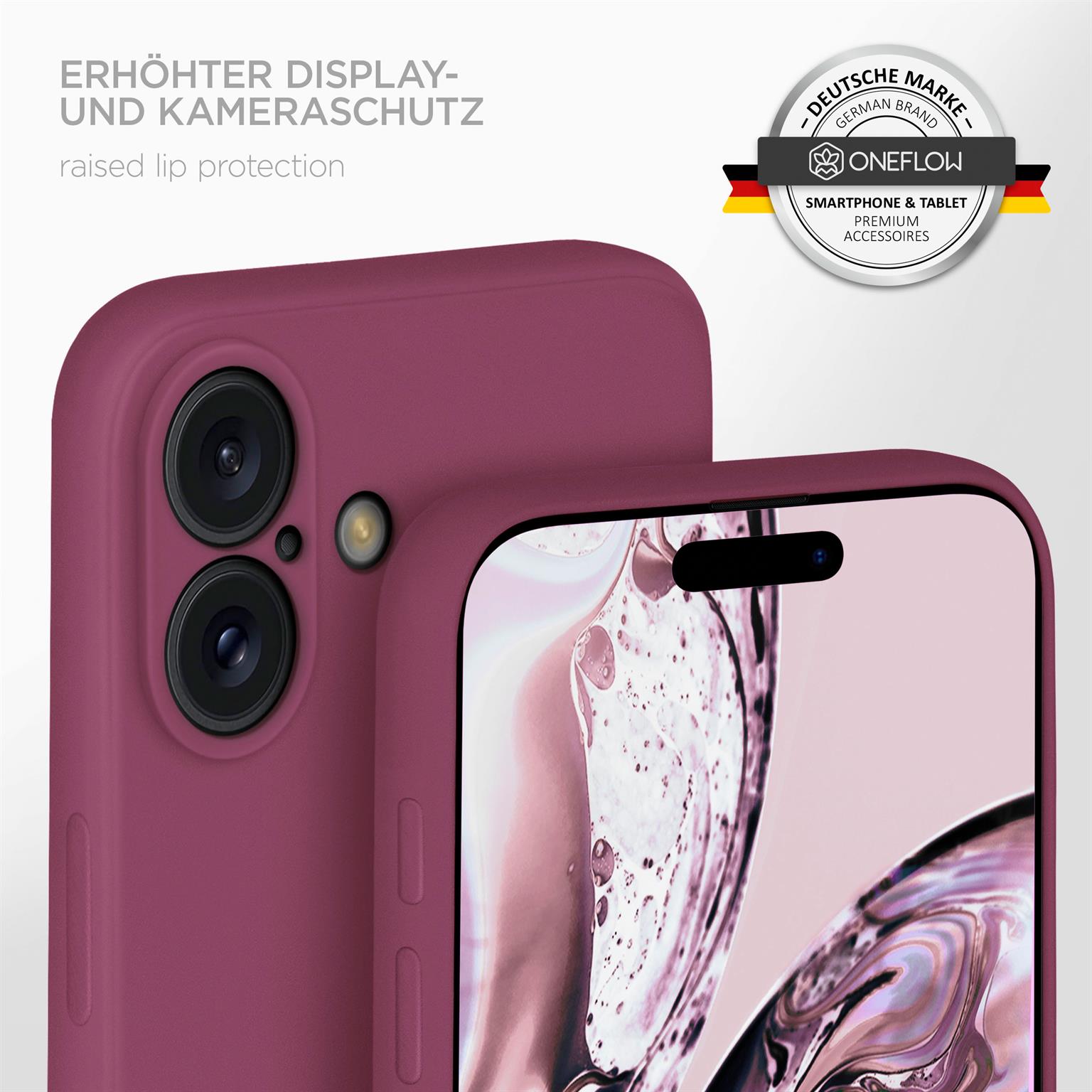 ONEFLOW Soft Case iPhone 16 mit Kameraschutz – Weiteres Produktbild 4 ONEFLOW Soft Case iPhone 16 mit Kameraschutz – Weiteres Produktbild 4