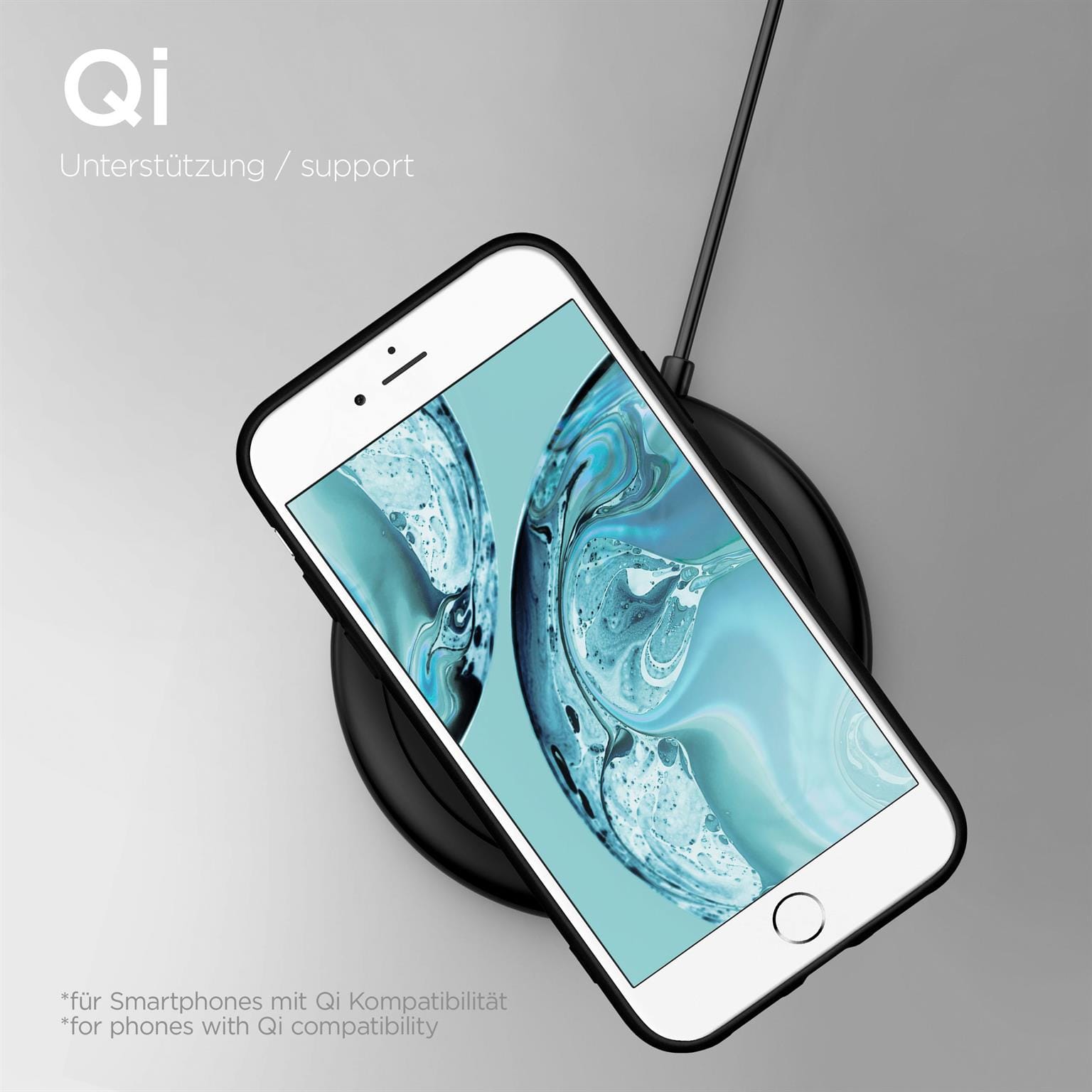 ONEFLOW IPhone 16 Pro Max Hülle – Silikon Soft Case Mit Kameraschutz, Erhöhten Rändern, Petrol