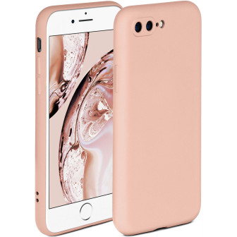 ONEFLOW ONEFLOW Soft Case iPhone 8 Plus mit Kameraschutz – Sand Rosé