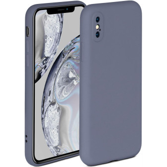 ONEFLOW ONEFLOW Soft Case iPhone XS Max mit Kameraschutz – Lavendelgrau