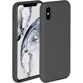 ONEFLOW ONEFLOW Soft Case iPhone XS mit Kameraschutz – Anthrazit